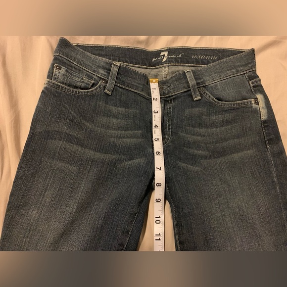 7 for all Mankind Roxanne Jeans size 25 Medium Wash - Picture 14 of 15